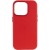 Кожаный чехол Leather Case (AA Plus) with MagSafe для Apple iPhone 13 Pro (6.1"), Crimson