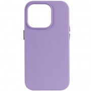 Кожаный чехол Leather Case (AA Plus) with MagSafe для Apple iPhone 13 Pro Max (6.7"") Elegant purple