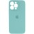 Чохол Silicone Case Full Camera Protective (AA) Apple iPhone 13 Pro (6.1"), Бірюзовий / Marine Green