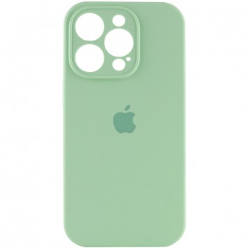 Чехол Silicone Case Full Camera Protective (AA) для Apple iPhone 13 Pro Max (6.7"), Зеленый / Pistachio