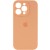 Чохол Silicone Case Full Camera Protective (AA) Apple iPhone 13 Pro Max (6.7"), Помаранчевий / Cantaloupe