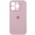 Чохол Silicone Case Full Camera Protective (AA) Apple iPhone 14 Pro (6.1"), Рожевий / Chalk Pink