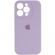 Чохол для iPhone 14 Pro Max - Silicone Case Full Camera Protective (AA), Бузковий / Lilac