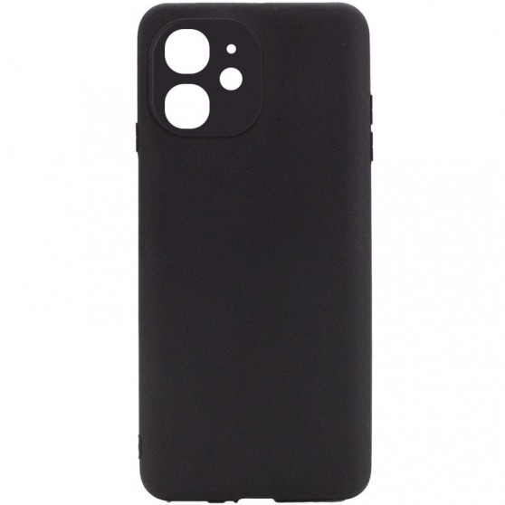 Силіконовий чохол Candy Full Camera для Apple iPhone 11 (6.1"), Чорний / Black