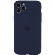 Чохол Silicone Case Full Camera Protective (AA) для Apple iPhone 11 Pro (5.8"), Темно-синій / Midnight blue