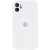 Чехол Silicone Case Full Camera Protective (AA) для iPhone 12 (6.1"), Белый / White