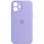 Чехол Silicone Case Full Camera Protective (AA) для Apple iPhone 12 (6.1"), Сиреневый / Lilac
