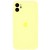 Чохол Silicone Case Full Camera Protective (AA) для Apple iPhone 12 (6.1"), Жовтий / Mellow Yellow