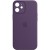 Чехол Silicone Case Full Camera Protective (AA) для Apple iPhone 12 (6.1"), Фиолетовый / Amethyst