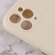 Силіконовий чохол Candy Full Camera Для Apple iPhone 11 Pro (Бежевий / Antigue White)