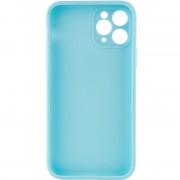Силіконовий чохол Candy Full Camera Для Apple iPhone 11 Pro Max (Бірюзовий / Turquoise )
