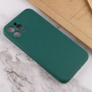 Силіконовий чохол Candy Full Camera Для Apple iPhone 11 Pro Max (Зелений / Forest green)