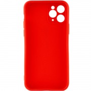 Силіконовий чохол Candy Full Camera Для Apple iPhone 11 Pro Max (Червоний / Red )