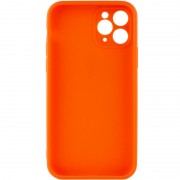 Силіконовий чохол Candy Full Camera Для Apple iPhone 11 Pro Max (Помаранчевий / Orange )