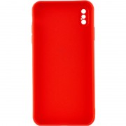Силіконовий чохол Candy Full Camera Для Apple iPhone X / XS (Червоний / Red)