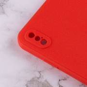 Силіконовий чохол Candy Full Camera Для Apple iPhone X / XS (Червоний / Red)