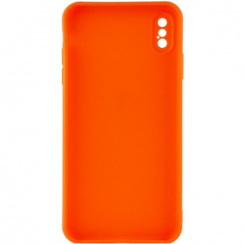 Силіконовий чохол Candy Full Camera Для Apple iPhone X / XS (Помаранчевий / Orange )  - Чохли для iPhone XS - зображення 1 