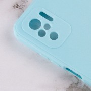 Силіконовий чохол Candy Full Camera Для Xiaomi Redmi Note 10 (Бірюзовий / Turquoise )