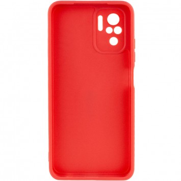 Силіконовий чохол Candy Full Camera Для Xiaomi Redmi Note 10 (Червоний / Camellia) - Чохли для Xiaomi Redmi Note 10 - зображення 1 
