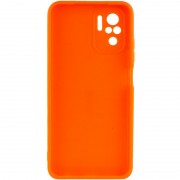 Силіконовий чохол Candy Full Camera Для Xiaomi Redmi Note 10 (Помаранчевий / Orange )
