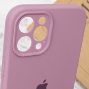 Чохол Silicone Case Full Camera Protective (AA) Для Apple iPhone 12 Pro (6.1"") (Ліловий / Lilac Pride)