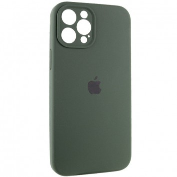 Чохол Silicone Case Full Camera Protective (AA) Для Apple iPhone 12 Pro (6.1"") (Зелений / Cyprus Green) - Чохли для iPhone 12 Pro - зображення 1 