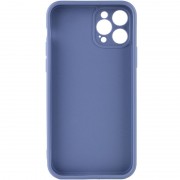 Силіконовий чохол Candy Full Camera Для Apple iPhone 12 Pro Max (6.7"") (Блакитний / Mist blue)