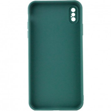 Силіконовий чохол Candy Full Camera Для Apple iPhone XS Max (Зелений / Forest green) - Чохли для iPhone XS Max - зображення 1 