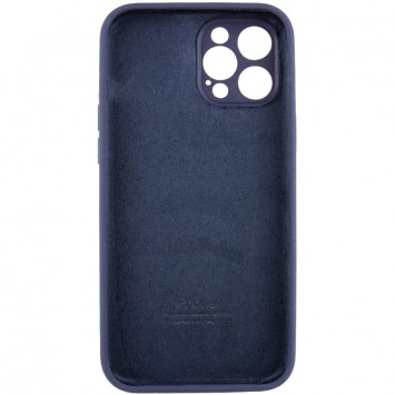 Чохол Apple iPhone 12 Pro Max (6.7"") - Silicone Case Full Camera Protective (AA) (Темно-синій / Midnight blue) - Чохли для iPhone 12 Pro Max - зображення 3 