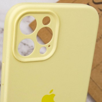 Чохол Silicone Case Full Camera Protective (AA) Apple iPhone 12 Pro (6.1"") Жовтий / Mellow Yellow - Чохли для iPhone 12 Pro - зображення 5 