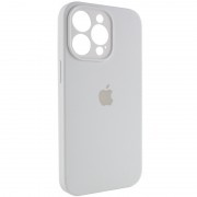 Чохол Silicone Case Full Camera Protective (AA) для Apple iPhone 13 Pro (6.1"") Білий / White