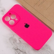 Чохол Silicone Case Full Camera Protective (AA) Apple iPhone 13 Pro (6.1"") Рожевий / Barbie pink