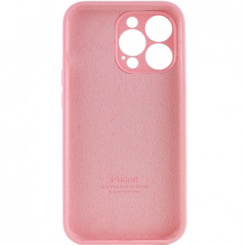 Чохол Silicone Case Full Camera Protective (AA) для Apple iPhone 13 Pro (6.1"") Рожевий / Light pink - Чохли для iPhone 13 Pro - зображення 1 