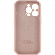 Чехол Silicone Case Full Camera Protective (AA) для Apple iPhone 13 Pro (6.1"") Розовый / Pink Sand