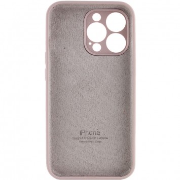 Чехол Silicone Case Full Camera Protective (AA) для Apple iPhone 13 Pro (6.1"") Серый / Lavender - Чехлы для iPhone 13 Pro - изображение 1