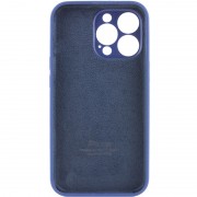 Чохол Silicone Case Full Camera Protective (AA) для Apple iPhone 13 Pro (6.1"") Синій / Deep navy