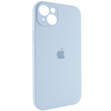 Чехол Silicone Case Full Camera Protective (AA) для Apple iPhone 13 (6.1"") Голубой / Sweet Blue - Чехлы для iPhone 13 - изображение 1