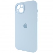 Чехол Silicone Case Full Camera Protective (AA) для Apple iPhone 13 (6.1"") Голубой / Sweet Blue