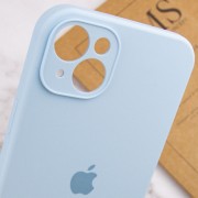 Чохол Silicone Case Full Camera Protective (AA) для Apple iPhone 13 (6.1"") Синій / Sweet Blue
