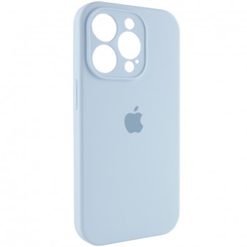 Чехол Silicone Case Full Camera Protective (AA) для Apple iPhone 13 Pro Max (6.7"") Голубой / Sweet Blue - Чехлы для iPhone 13 Pro Max - изображение 1