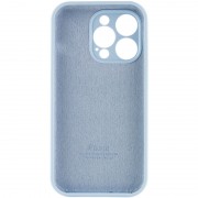 Чехол Silicone Case Full Camera Protective (AA) для Apple iPhone 13 Pro Max (6.7"") Голубой / Sweet Blue