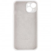 Чехол для Apple iPhone 14 (6.1"") - Silicone Case Full Camera Protective (AA) Белый / White