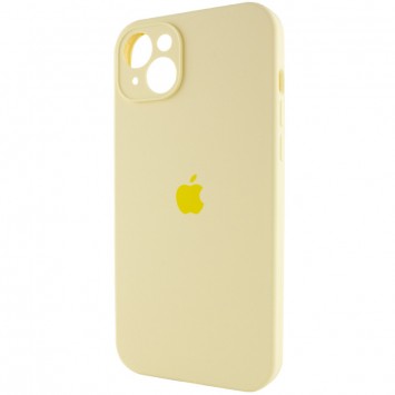 Чохол Apple iPhone 14 (6.1"") - Silicone Case Full Camera Protective (AA) Жовтий / Mellow Yellow - Чохли для iPhone 14 - зображення 2 