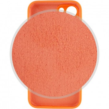 Чехол для Apple iPhone 14 (6.1"") - Silicone Case Full Camera Protective (AA) Оранжевый / Kumquat - Чехлы для iPhone 14 - изображение 2