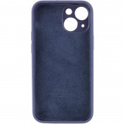 Чехол для Apple iPhone 14 (6.1"") - Silicone Case Full Camera Protective (AA) Темно-синий / Midnight blue