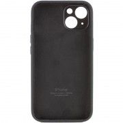 Чохол Apple iPhone 14 (6.1"") - Silicone Case Full Camera Protective (AA) Чорний / Black