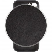 Чехол для Apple iPhone 14 (6.1"") - Silicone Case Full Camera Protective (AA) Черный / Black