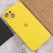 Чохол для Apple iPhone 14 Plus (6.7"") - Silicone Case Full Camera Protective (AA) Жовтий / Yellow