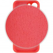 Чехол для Apple iPhone 14 Plus (6.7"") - Silicone Case Full Camera Protective (AA) Оранжевый / Pink citrus