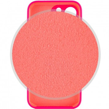 Чехол для Apple iPhone 14 Pro (6.1"") - Silicone Case Full Camera Protective (AA) Розовый / Barbie pink - Чехлы для iPhone 14 Pro - изображение 2